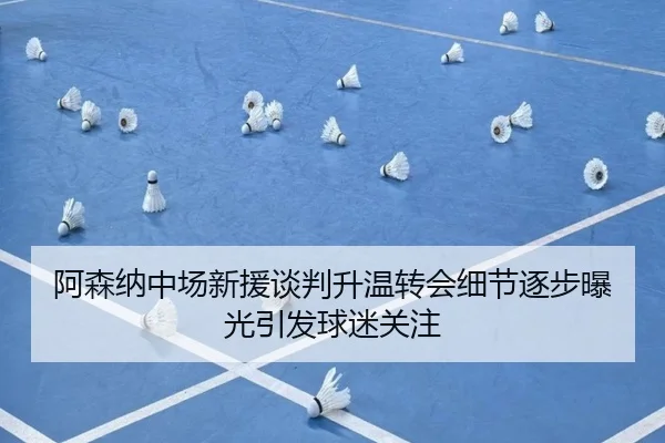 阿森纳中场新援谈判升温转会细节逐步曝光引发球迷关注